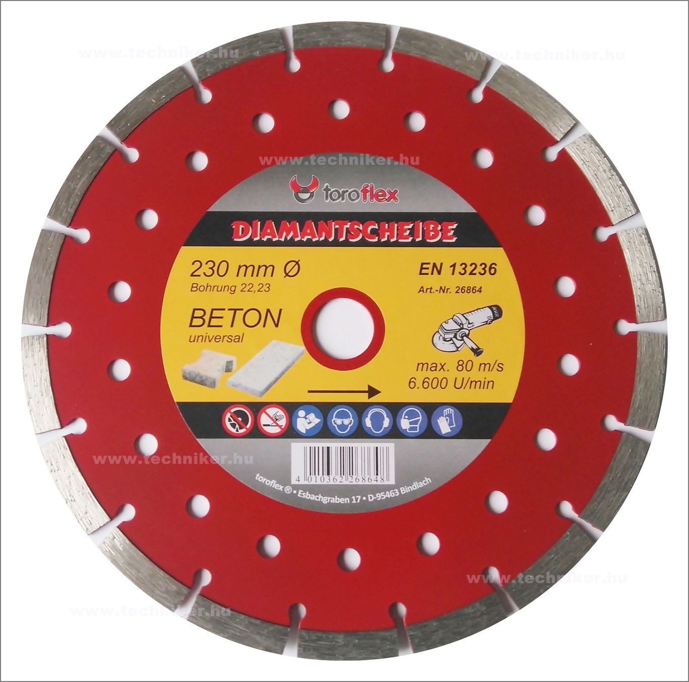 gyémánttárcsa 230 termék fő termékképe