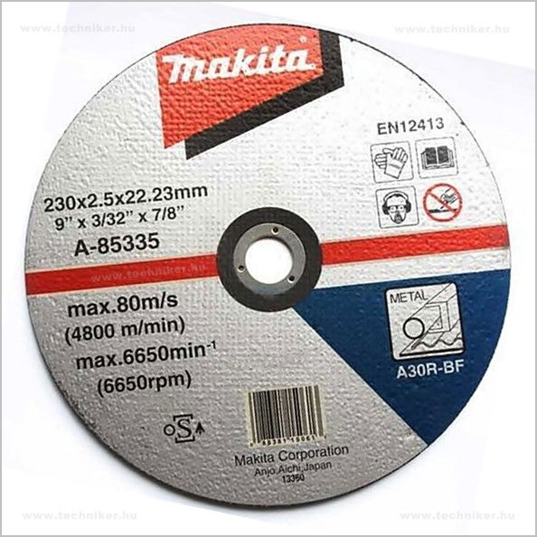 vágókorong 230x2,5 termék fő termékképe