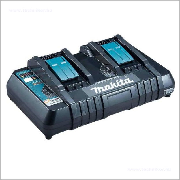 Makita DC18RD dupla akku töltő termék fő termékképe