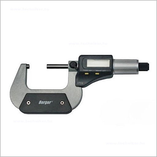 berger digitális kengyeles mikrométer 0-25/0,01mm termék fő termékképe