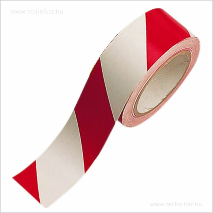 jelölőszalag piros-fehér 33m termék fő termékképe