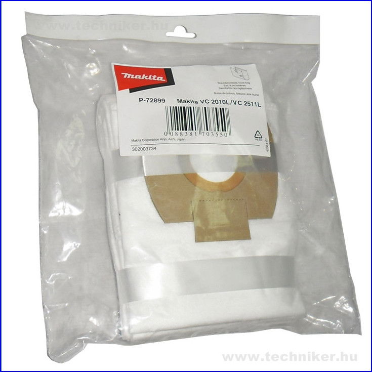 Makita porzsák 5db termék fő termékképe