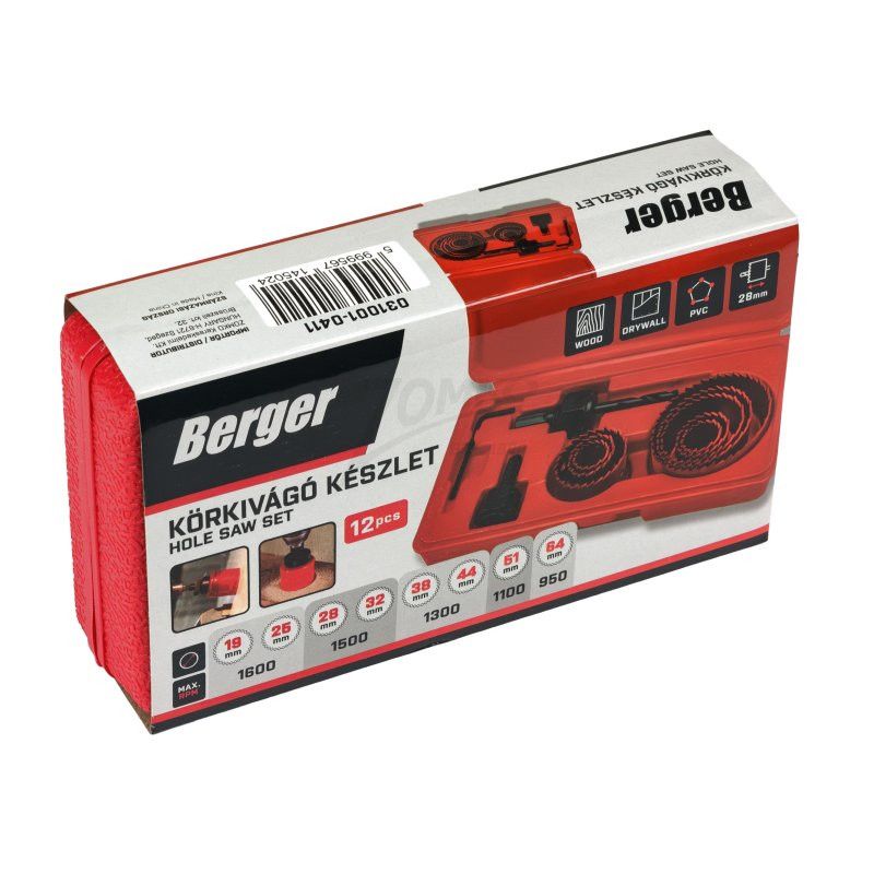 körkivágó készlet 12db-os termék fő termékképe