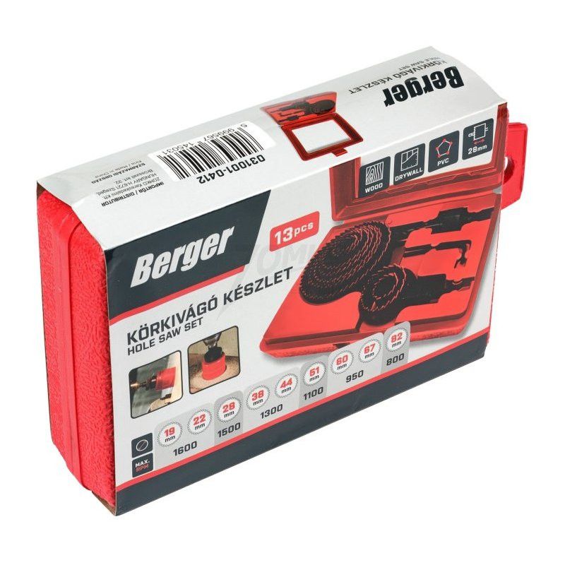 körkivágó készlet 13db-os termék fő termékképe